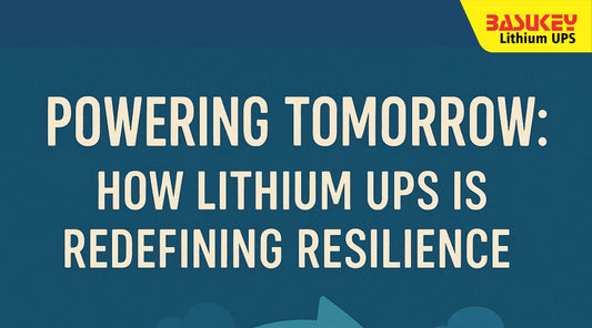 Powering Tomorrow: How Lithium UPS Is Redefining Resilience