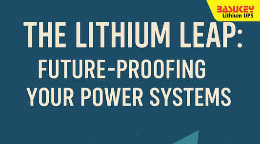 The Lithium Leap: Future-Proofing Your Power Systems