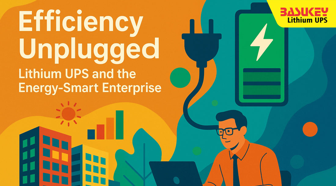 Efficiency Unplugged: Lithium UPS and the Energy-Smart Enterprise