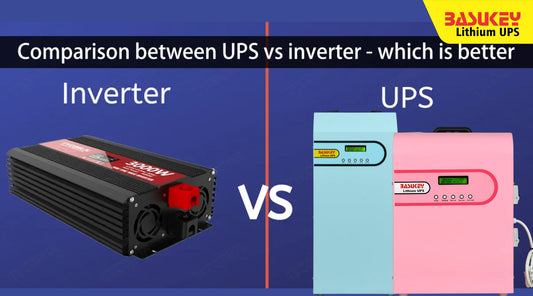 Inverter vs. Lithium UPS: Understanding the Differences in Power Backup Solutions
