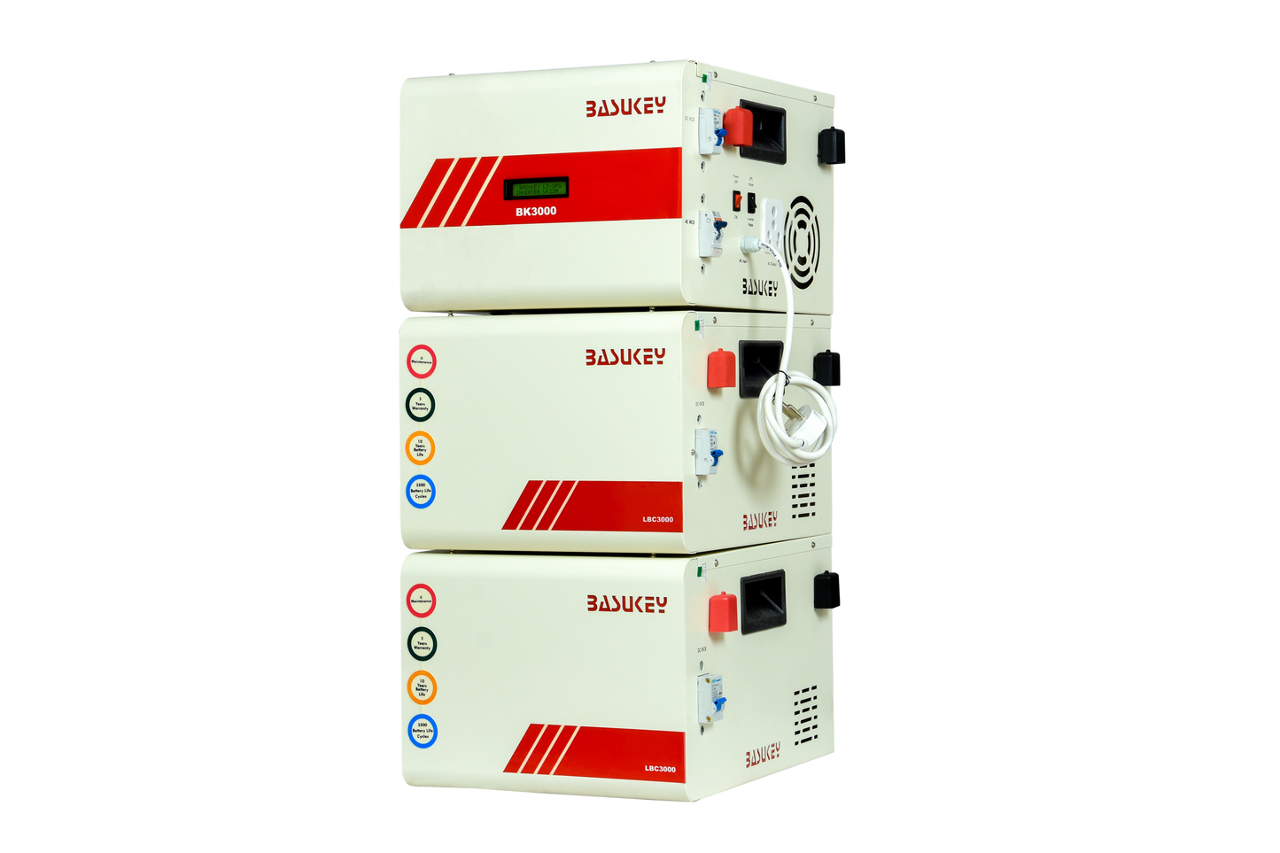 Basukey Lithium UPS BK3000 & LBC3000