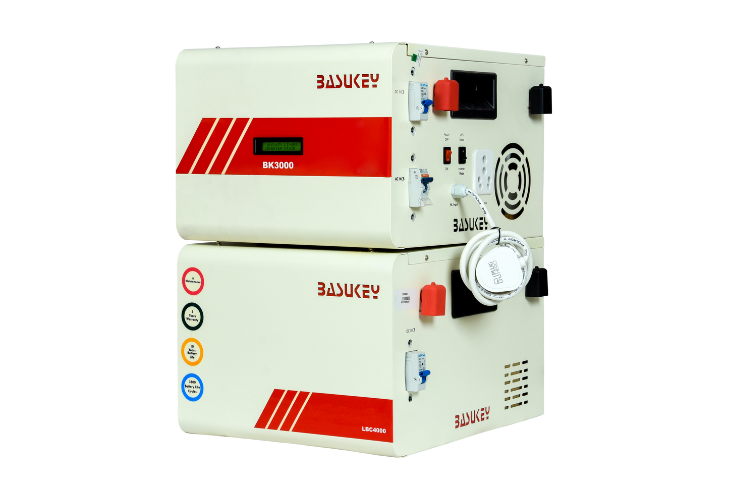 Basukey Lithium UPS BK3000 & LBC4000