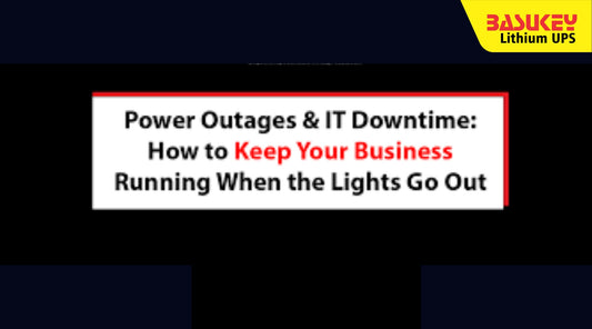 How UPS Batteries Protect Your Business from Data Loss and Downtime