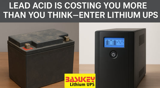 Lead Acid Is Costing You More Than You Think—Enter Lithium UPS