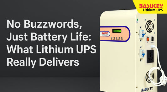 No Buzzwords, Just Battery Life: What Lithium UPS Really Delivers