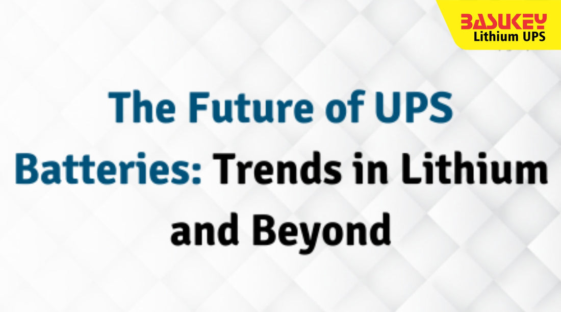 A Quantum Leap in Backup Power: Embracing Lithium-Based UPS Systems