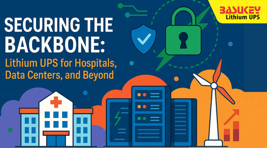 Securing the Backbone: Lithium UPS for Hospitals, Data Centers, and Beyond