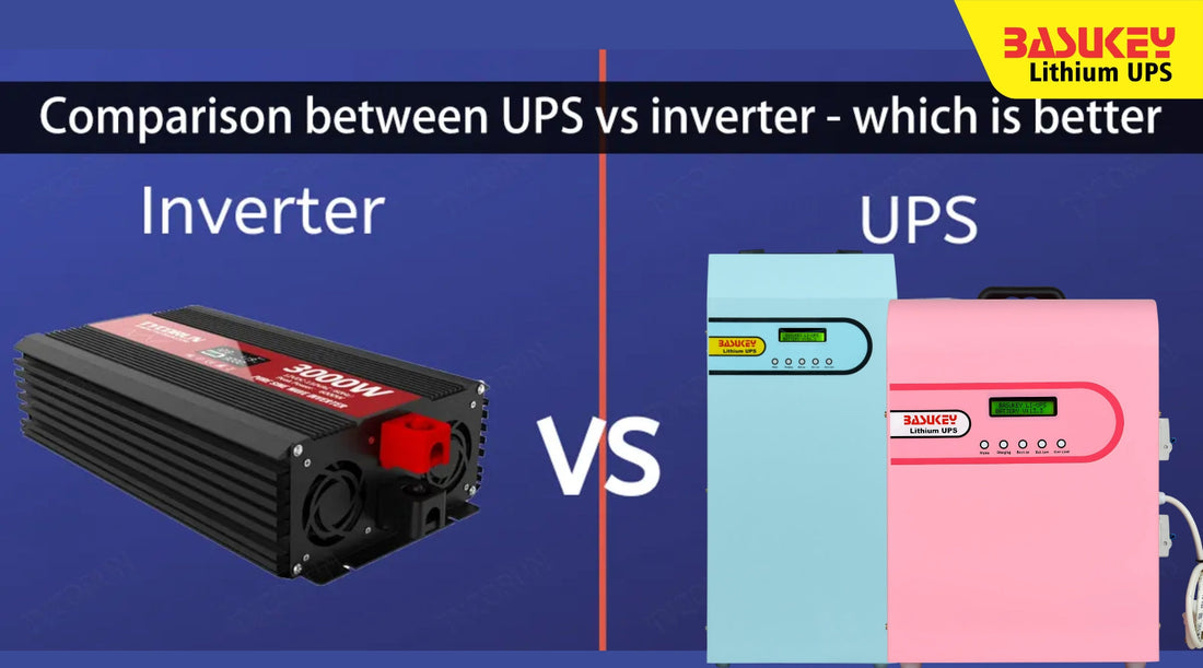 Inverter vs. Lithium UPS: Understanding the Differences in Power Backup Solutions