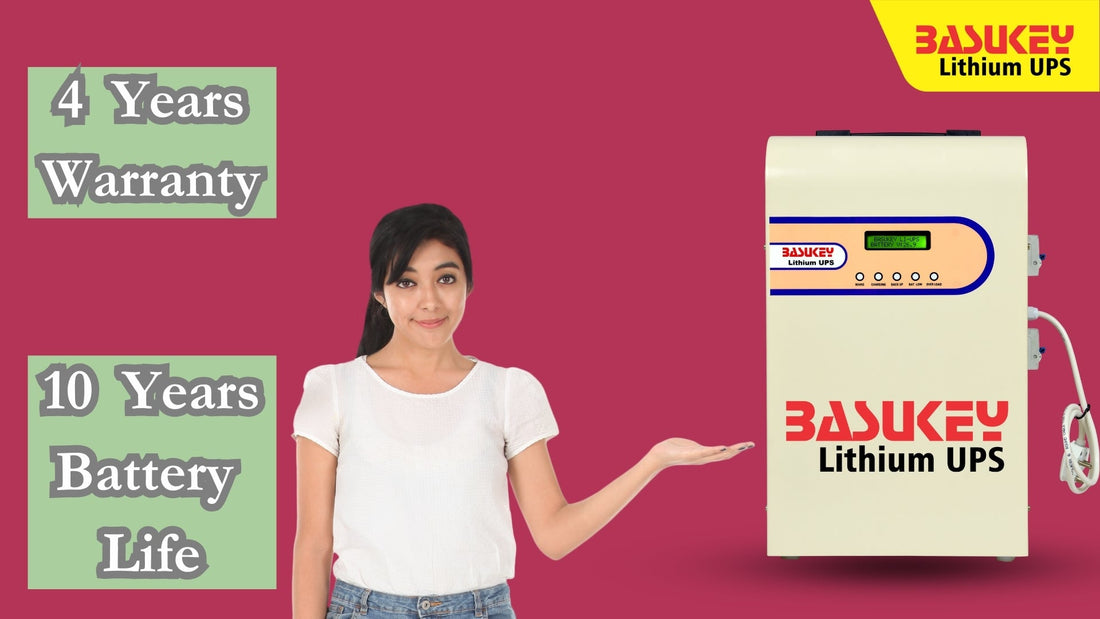 Charge Smarter, Not Harder: Revolutionizing UPS Systems with Basukey Lithium UPS.