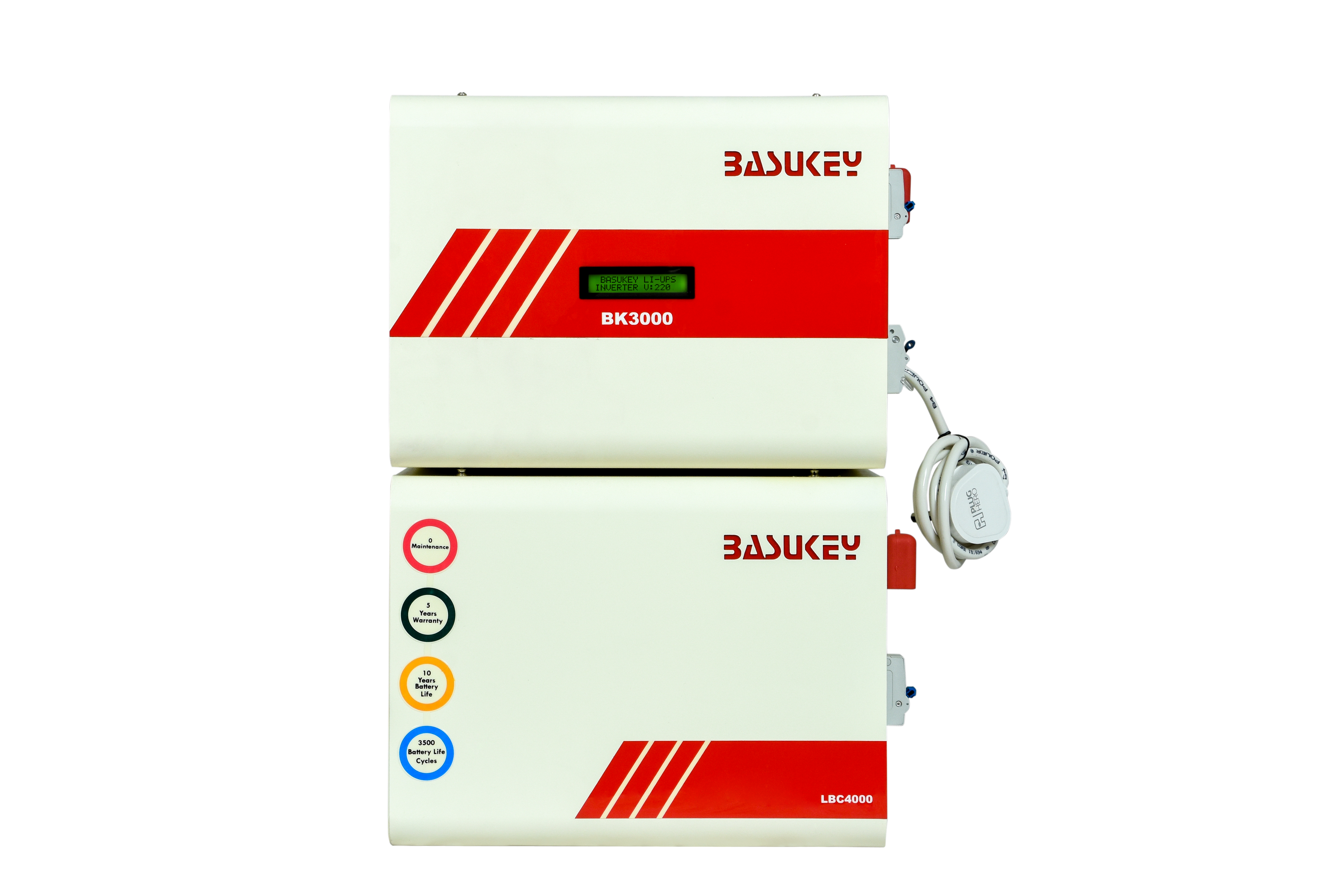 Basukey Lithium UPS BK3000 & LBC4000