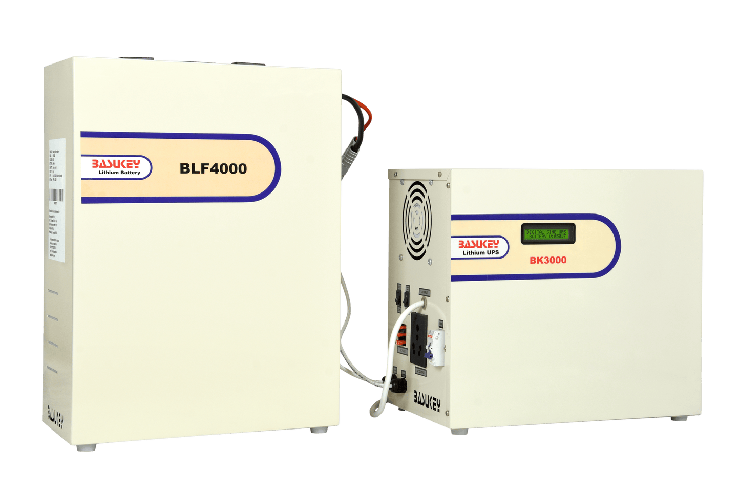 Basukey Lithium UPS BK3000 & BLF4000 Combo 3kva